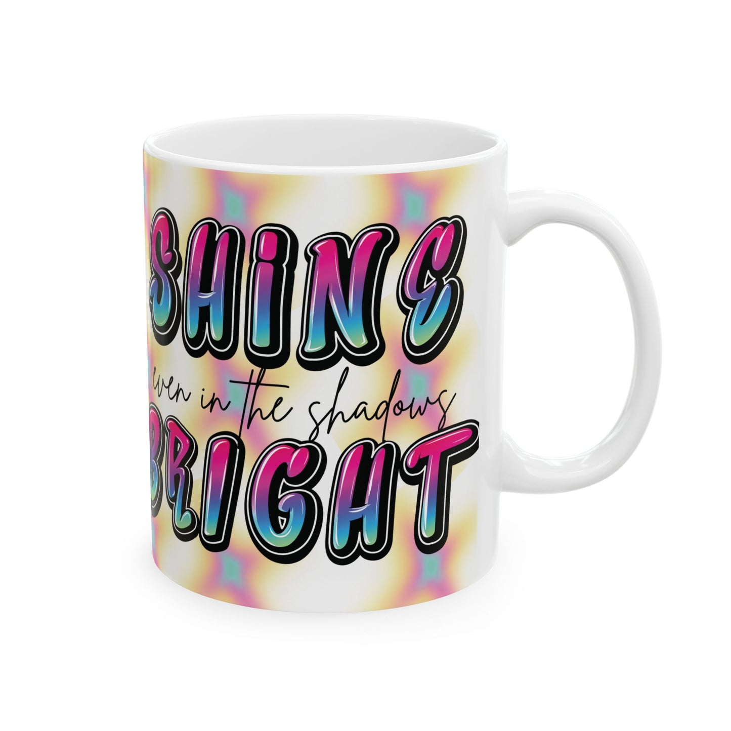 Rainbow Mental Health Awareness Ceramic Mug