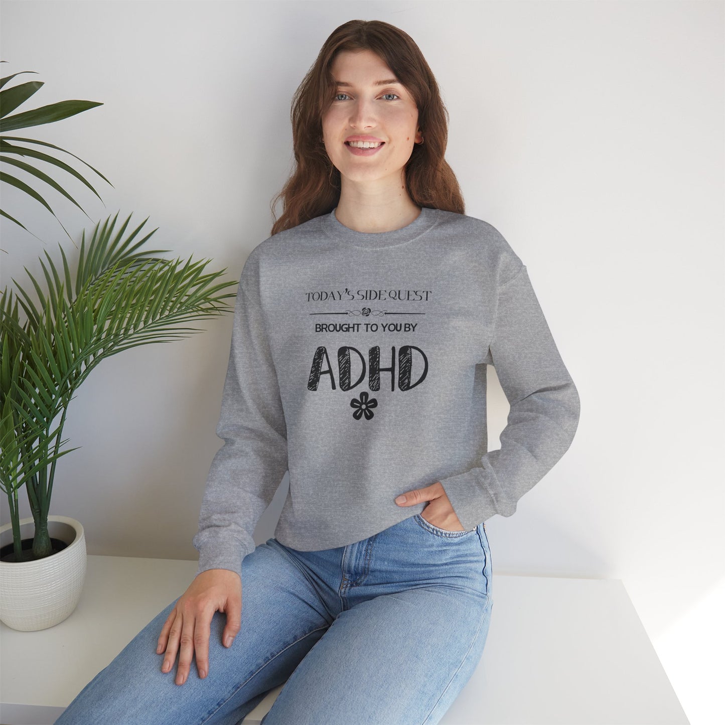 ADHD Side Quest Sweatshirt