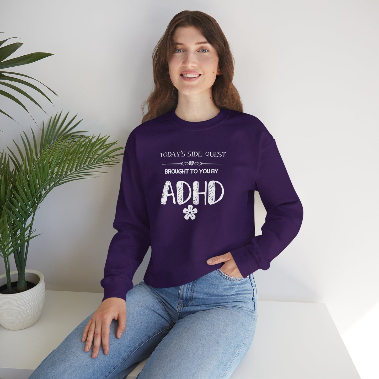 ADHD Side Quest Sweatshirt