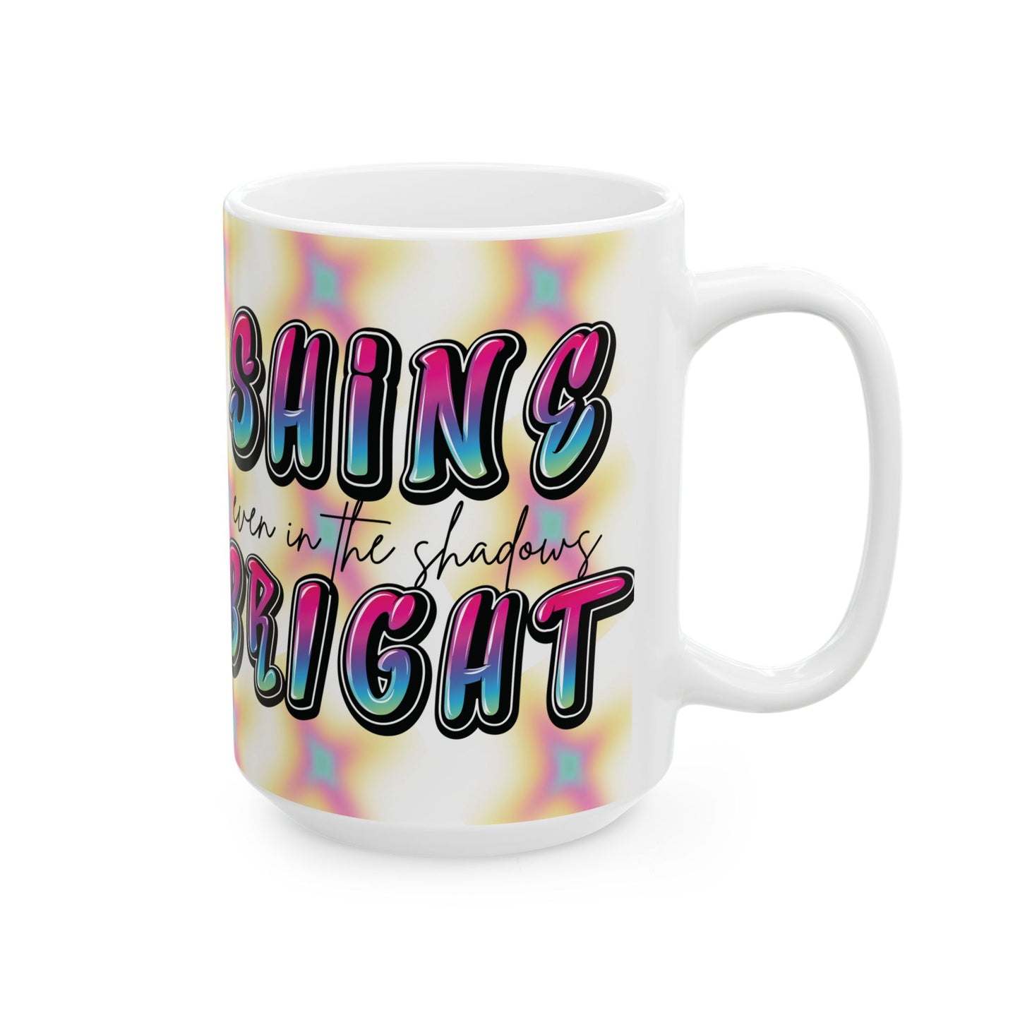 Rainbow Mental Health Awareness Ceramic Mug